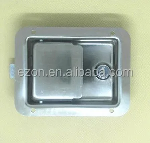 Stainless steel Toolbox Paddle Lock/Metal Panel box lock/Electrical  box panel handle lock car lock