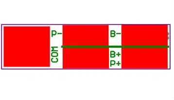 защита цепи модуль для 7.4v литий-ионный/ли- полимер аккумулятор pcm-li02s6-209