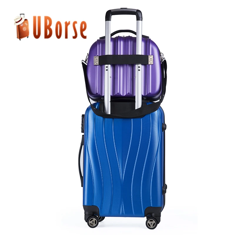 
New Arrival Fashion Big Lots Luggage Sky Travel Luggage ABS PC Cheap Hard Shell Trolley Case for Business Travel in All Size 
