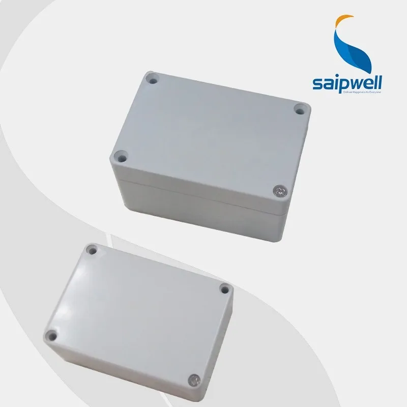 IP67 CE standard waterproof solar junction distribution encloasure electrical box with gland head