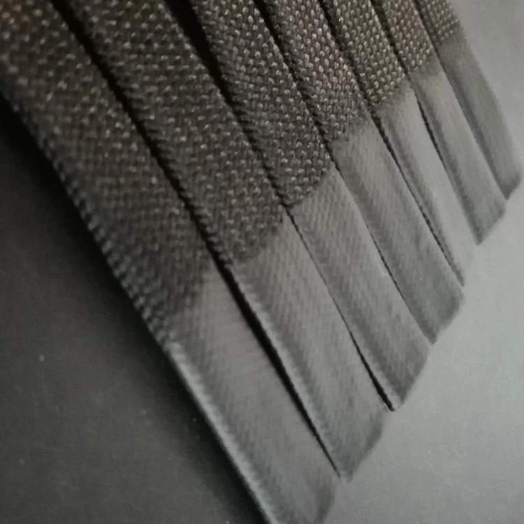 Customized design silicone  printed drawcord for fashion clothing