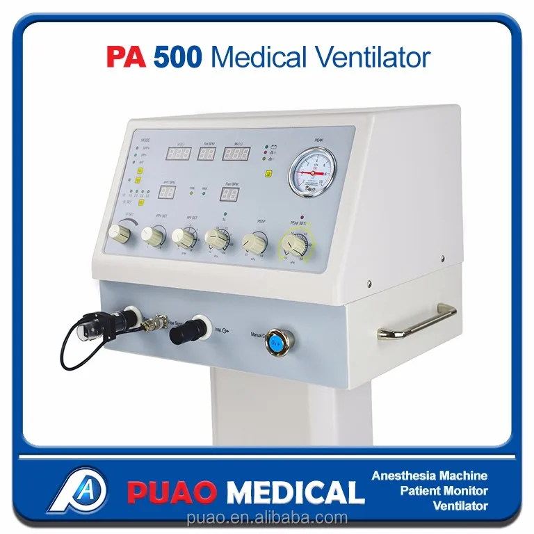 Top-selling Multifunctional Medical Product Trolley Ventilator PA-500