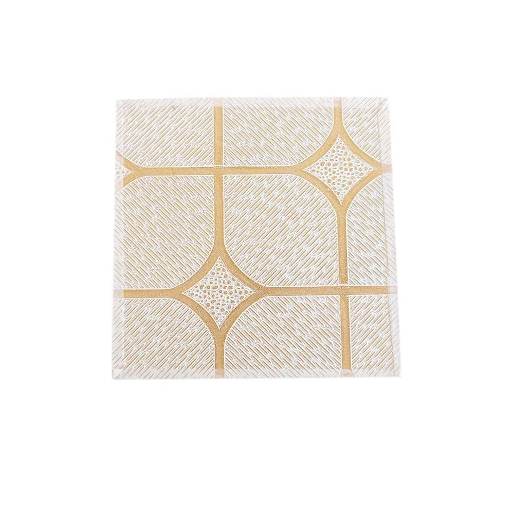 China Factory Fireproof Good Price PVC Square Gypsum Ceiling Board WIth Decorative 3D Patterns