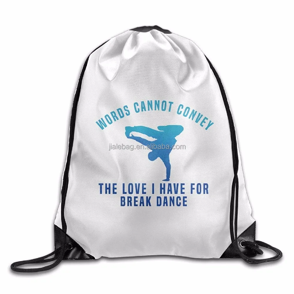 OEM Nylon Sport baseball drawstring bag with Customized Logo Printing