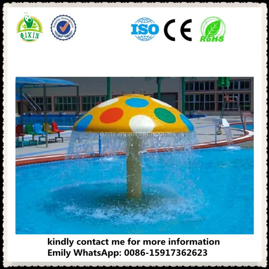 Best selling water games park mushroom spray equipment QX-18074C