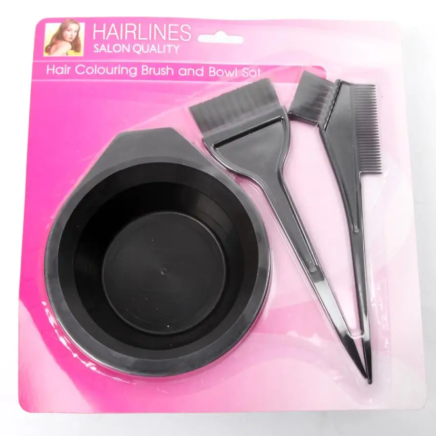 
Hair color brush and bowl / Dye bowl and brush 