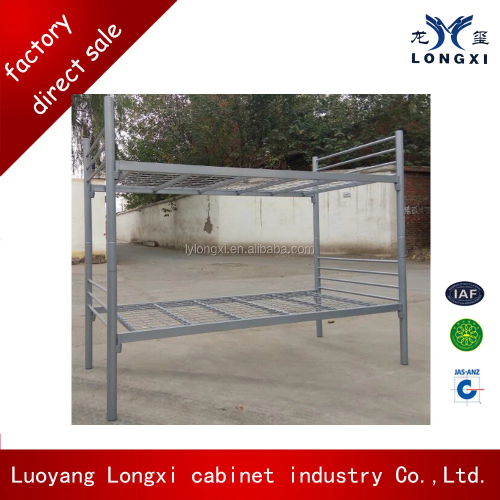 Cheap and high quality dormitory bunk bed bedroom furniture or school furniture