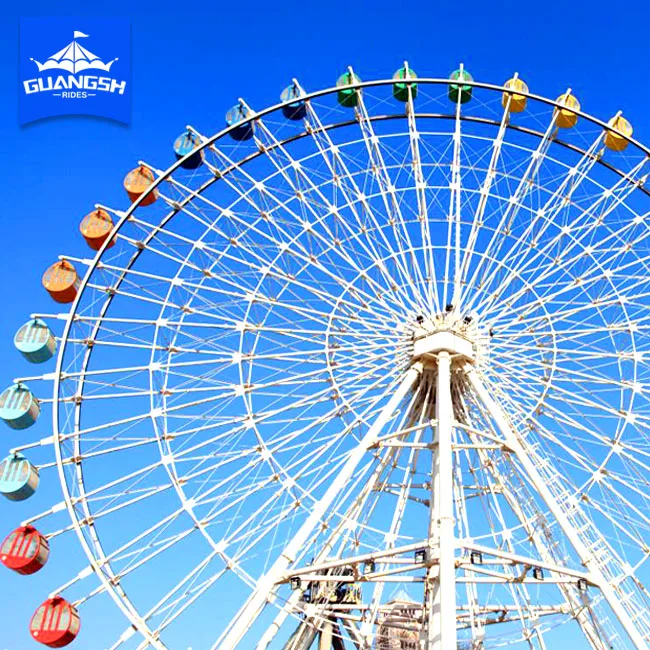 Hot sale theme park London eye manufacturers  big Ferris wheel rides