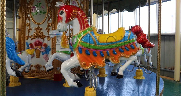 High quality musical 16 seats carousel horse rides for sale