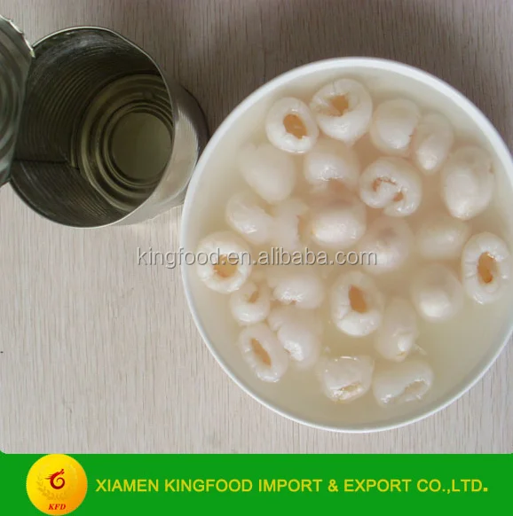 Консервированный фрукт личи в банке