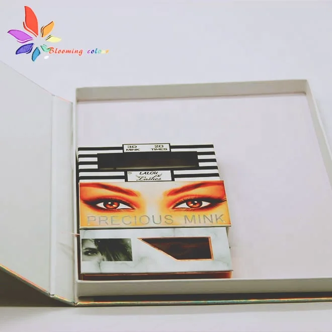 Accept custom free style eyelash box and it  is also a good thing for interior decoration