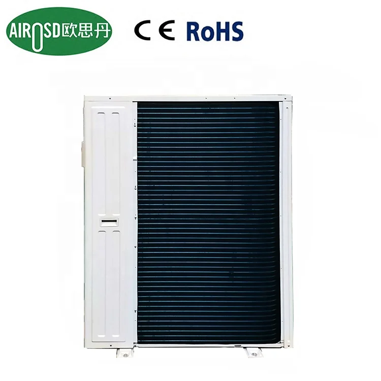 Heating/cooling family hotel school ground source heat pump with dc inverter