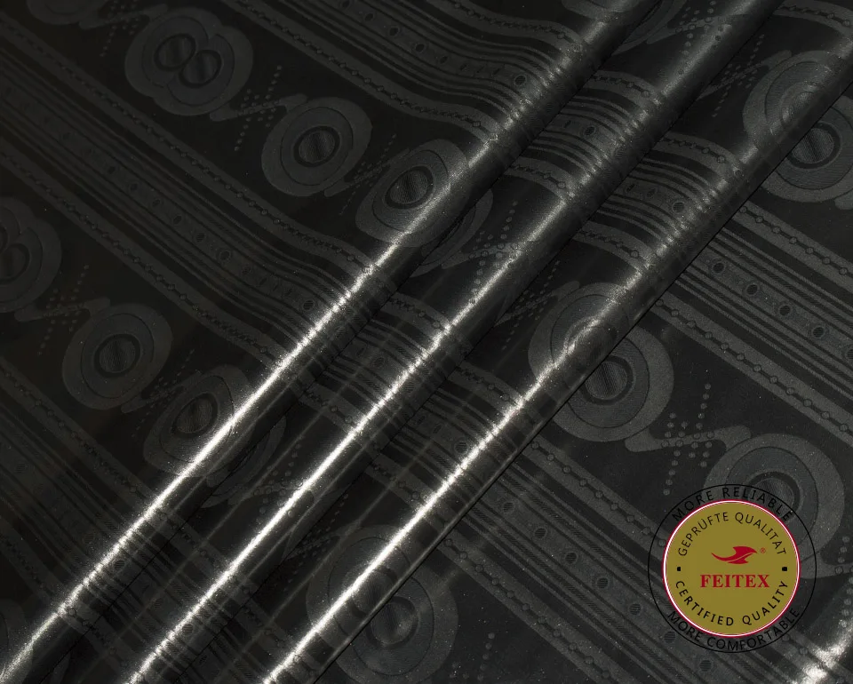 Sewing Fabric 2023 Guinea Brocade VIP Diamond Fabric Cotton Bazin Riche for Wedding Dress Feitex