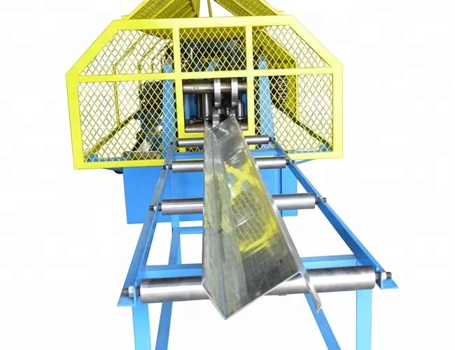 Z purlin roll forming machine with  Full automatic Hydraulic cutting and punching