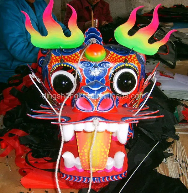 Professional large 3d flying dragon kite