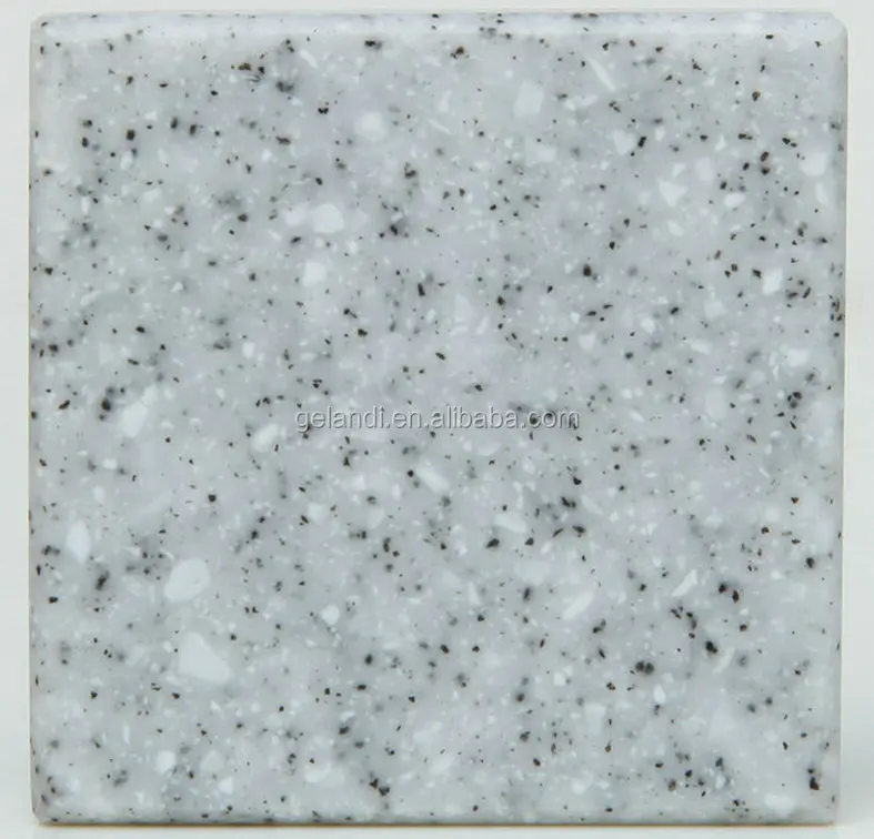 
Gelandy modified acrylic solid surface,composite resin stone,kitchen vanitytop slabs 