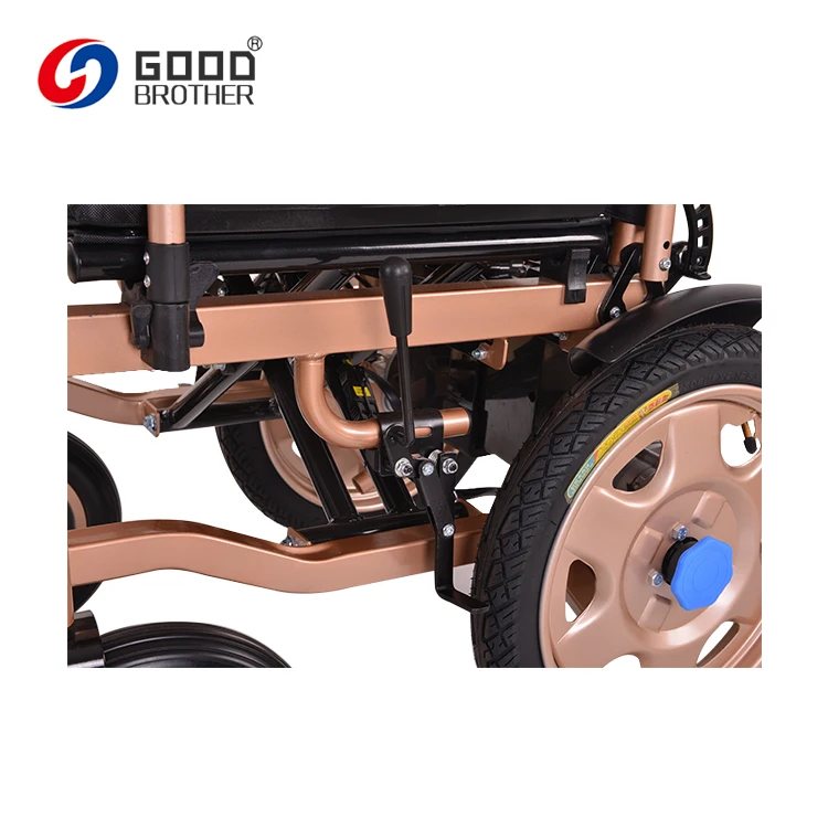HG-W680J Easy Carring Disabled Traveling folding  rear wheels driving  E- Wheelchair,electric wheelchair