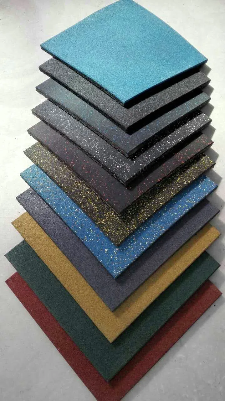 rubber 100% caucho EPDM / Pisos de sala de fitness / gimnasio Mats precio