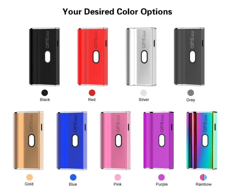 
The airistech newest pod system device and CBD battery 2 in 1 vape battery start kit Airis Janus for any pod vape and cbd 