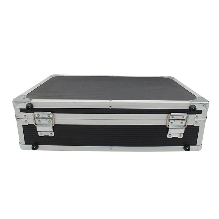 Portable Aluminum Executive Suitcase Briefcase with Secret Compartment