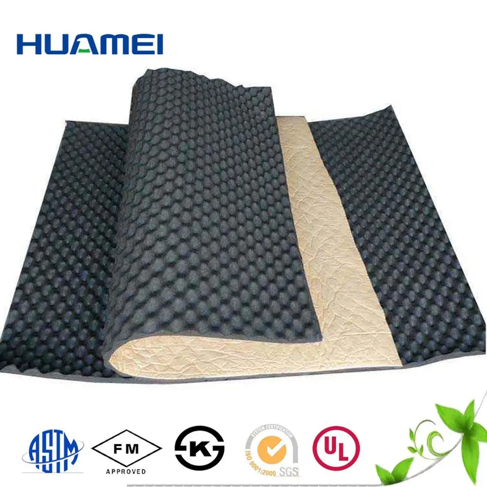 
sound proofing foam egg crate/sound absorbing egg shell PU foam 