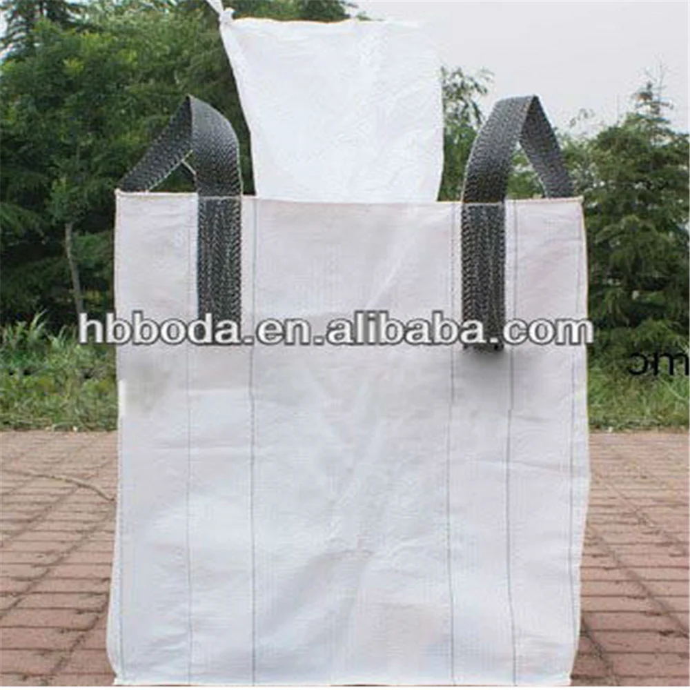 
1500kg top skirt anti-uv Agriculture use plastic super sacks with 100% virgin rawmaterial 
