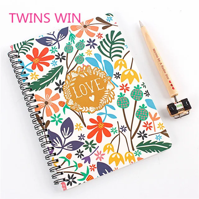 OEM customised stationery set wholesale Canada best selling colorful paper notebooks and spiral notebooks for woman 1195