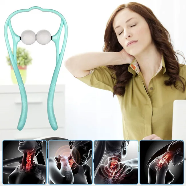 2019  Multi-Functional Deep Muscle Trigger Point Shoulder massager with Massager Ball Hammer Stick