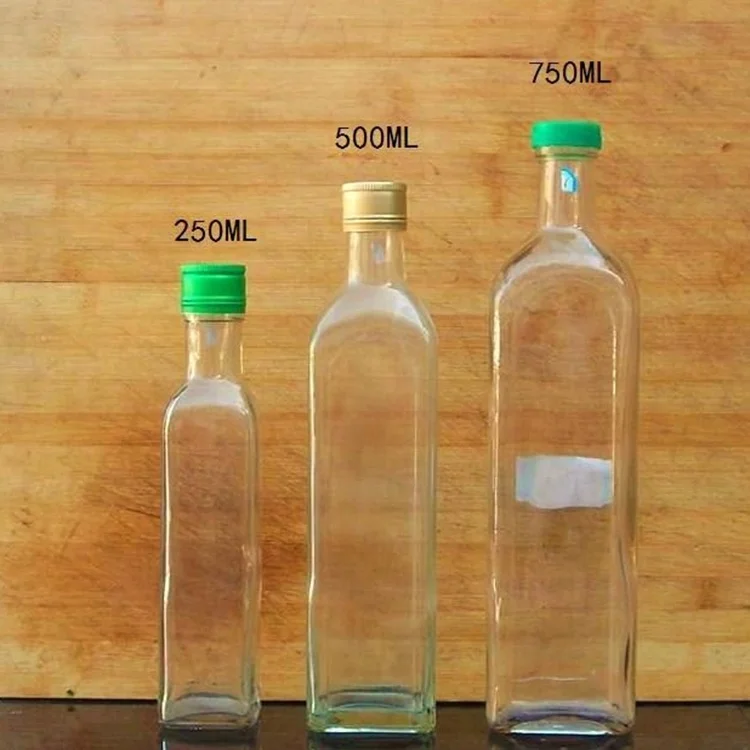 12oz Glass oil dispenser/spice holder Stainless Steel Nozzle Glass Oil Bottle / Vinegar Cruet