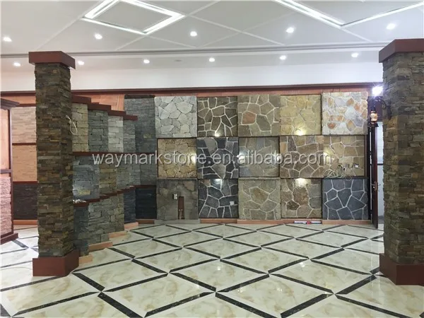 
Blue diamond irregular shape granite Wall Stone veneers wall cladding bricks WISV72 