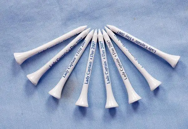 Пластиковая или деревянная футболка для гольфа с логотипом на заказ