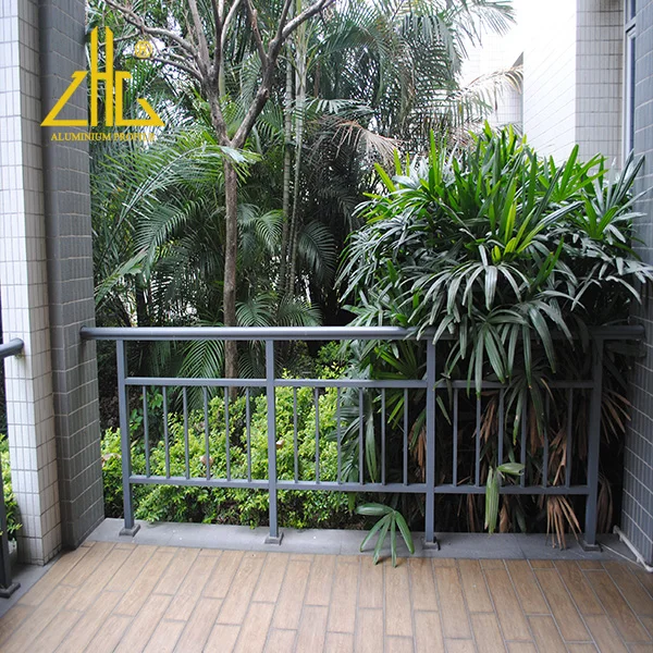 Powder coating alloy aluminum railings for outdoor stairs,aluminium extrusion handrail,aluminium glass balustrade supplier