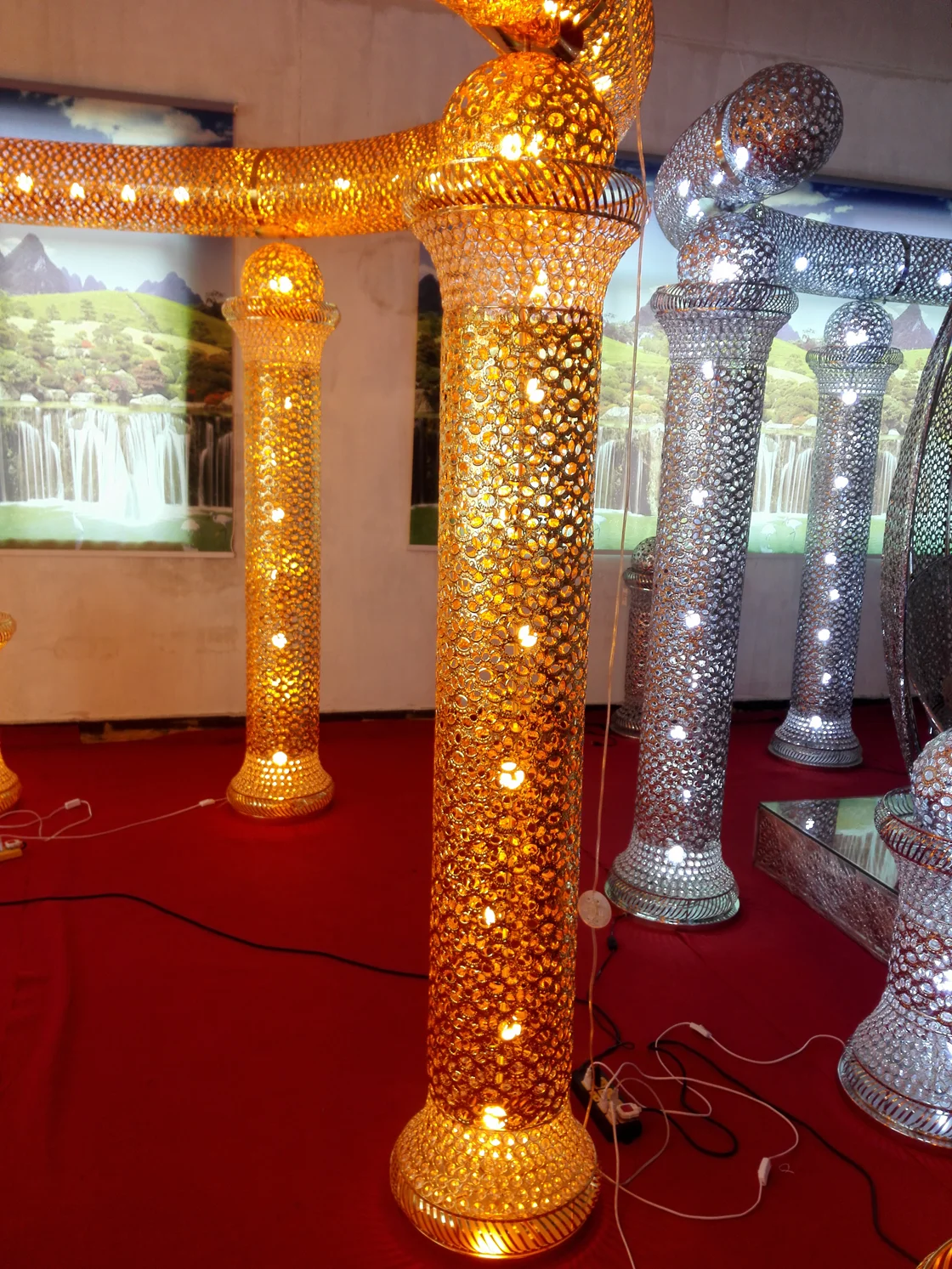 new hot sale lighting indian wedding mandap