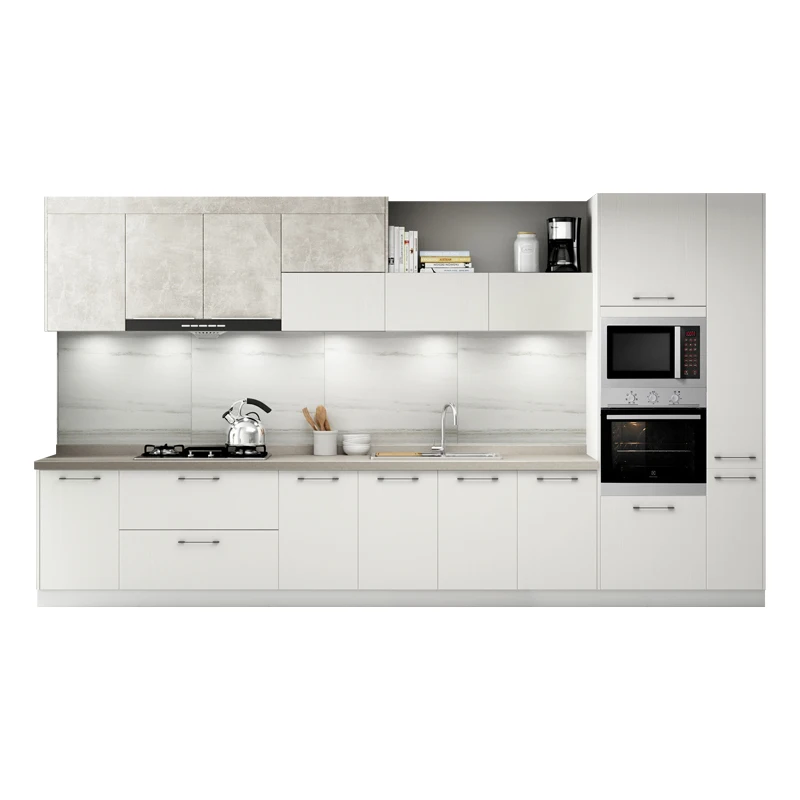 
lacquer finished modern kitchen cabinet for ready kitchen made in China 