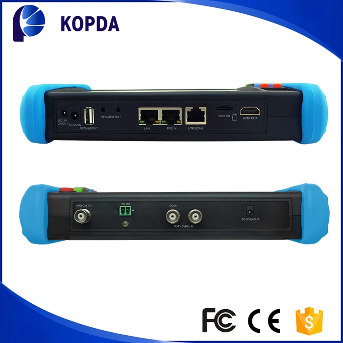 4 К Аналоговый + IP + AHD + CVI + SDI 6 в 1 Многофункциональный CCTV тестер