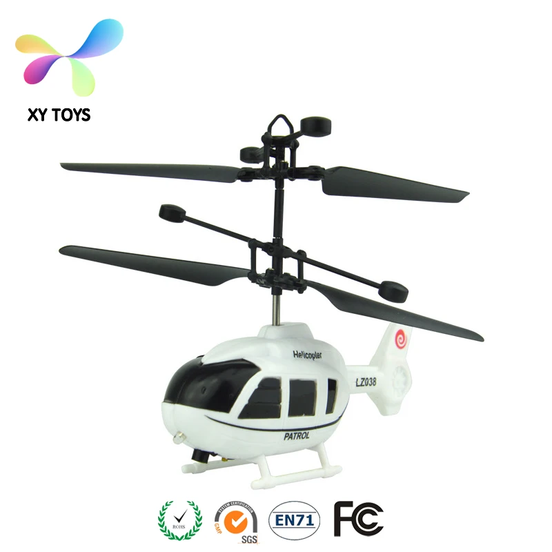 
XY-503 China Flying Mini RC Infrared Induction Aircraft Helicopter Toy with Flashing Light 