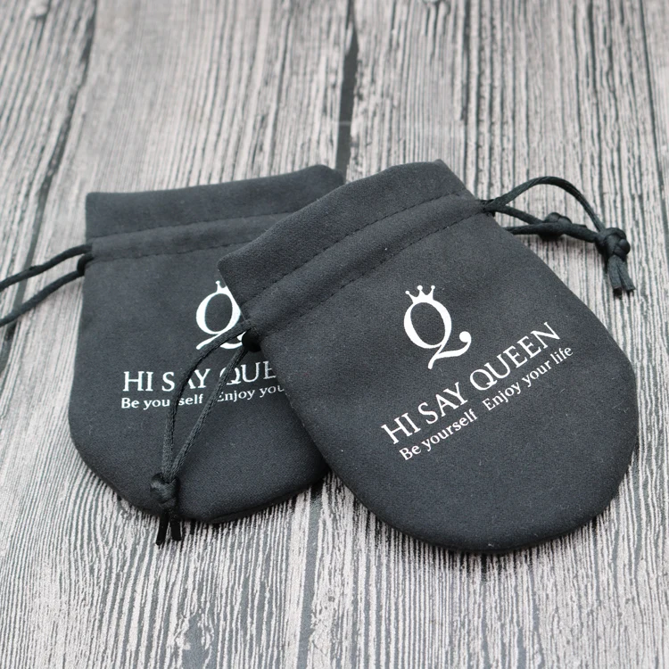 Wholesale Microfiber drawstring pouch,  ultrasuede gift pouch bag