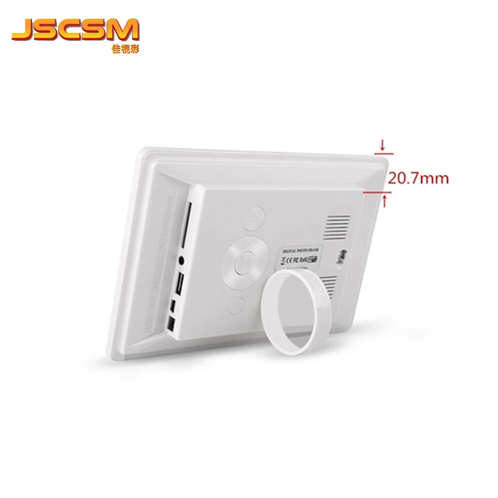 wall mountable lcd commercial Advertising equipment 7 inch ads lcd media player for Hotel Coffee Shop Restaurant