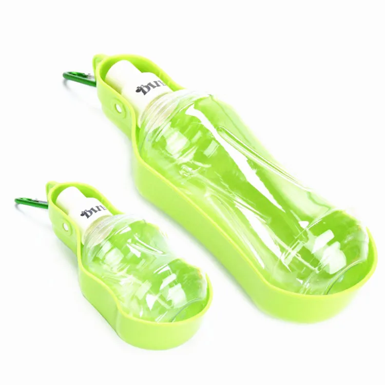 Outdoor Pet Travel Walking Drinking Portable Dog Water Bottle with Carabiner