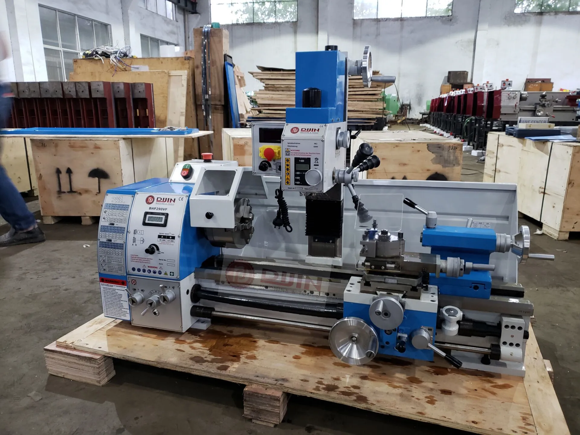 2021 sell hot 3 in 1 mini lathe mill drill combo lathe and milling machine metal working multi purpose lathe machine