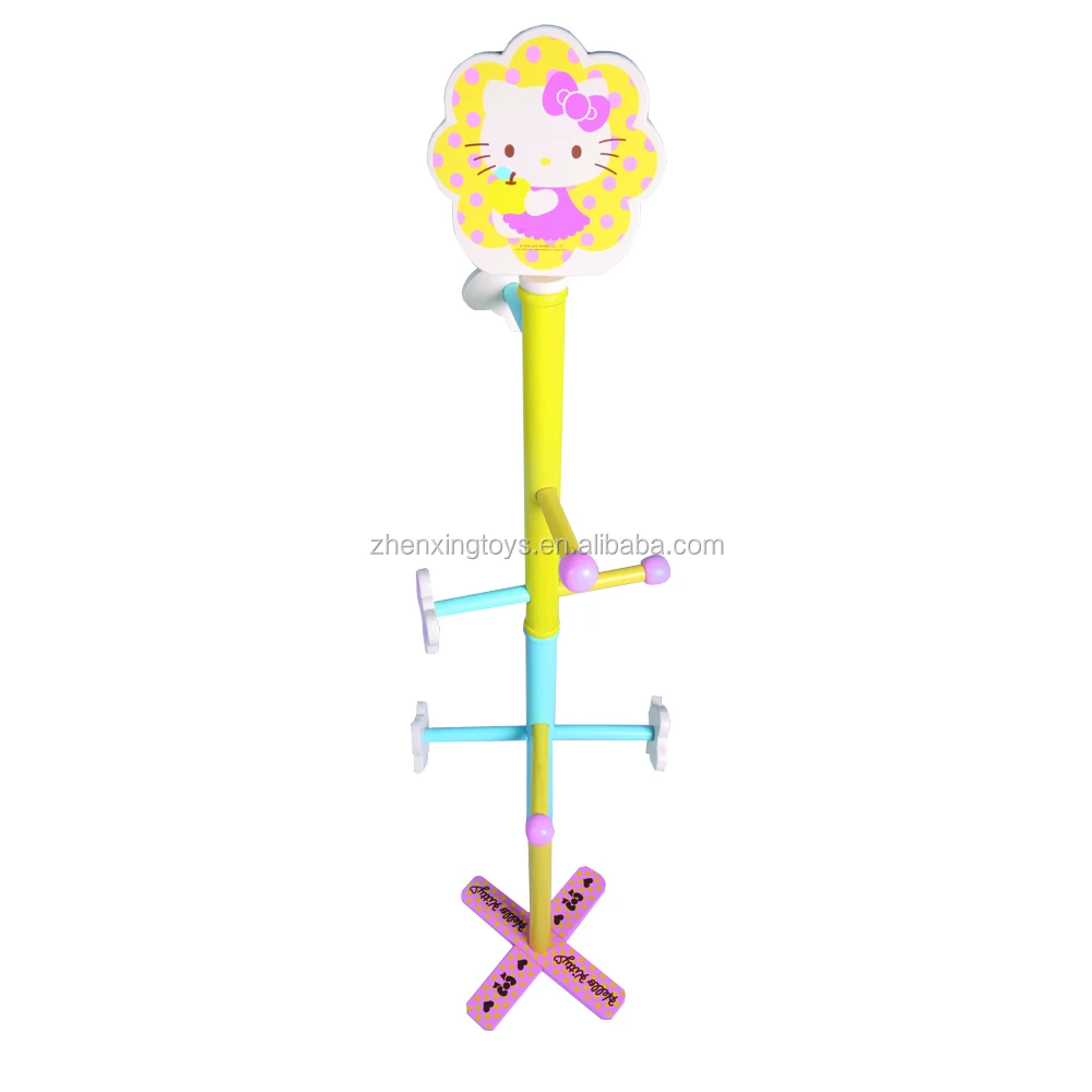 Hot sell Kids Cartoon Monkey wooden coat rack/ clothes tree