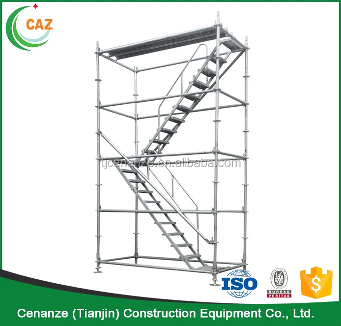 
European Standard Construction Ringlock System Facade Lahyer Scaffolding for Sale 