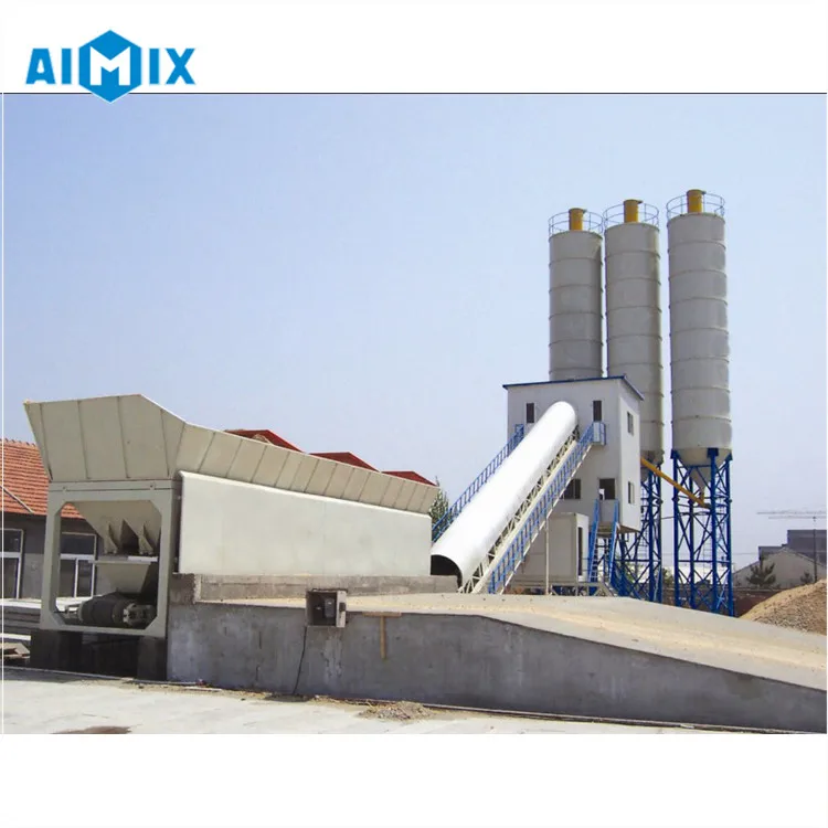Большая емкость сухой смеси бетонный завод в Японии
