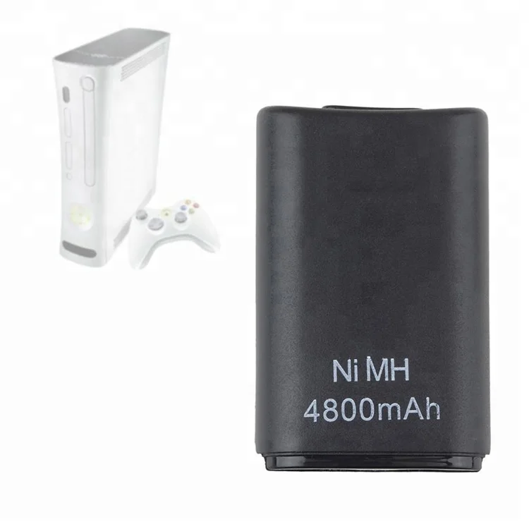 4800 mAh Rechargeable Lithium Battery Pack for Xbox 360 Wireless Controller