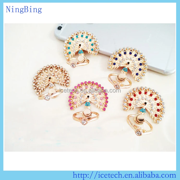 Cute various bling bling mobile phone ring holder,phone ring stand