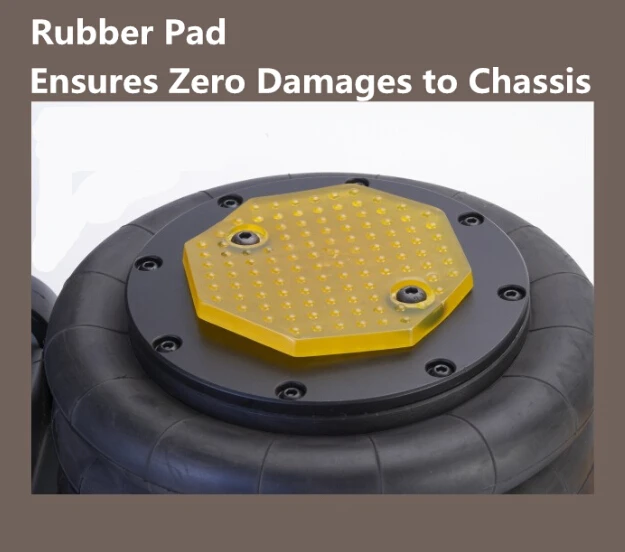 
2.5tons portable used pneumatic air bag car lifting jack 