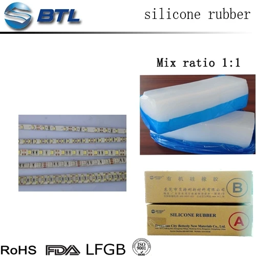 Waterproof Silicone Rubber Compound For Led Light Bar