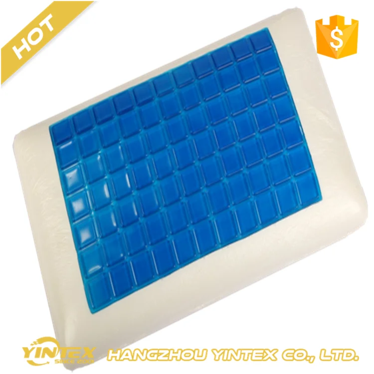 silk case Traditional Silicone Cooling Gel Memory Foam Pillow