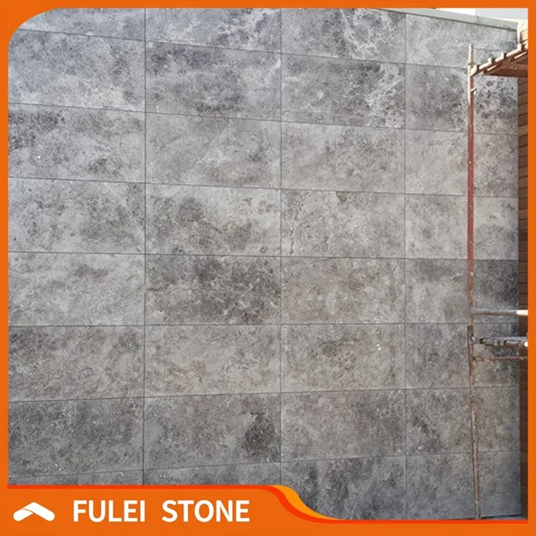 Hot Sale Turkish Tundra Grey Color Marble For Australia Market