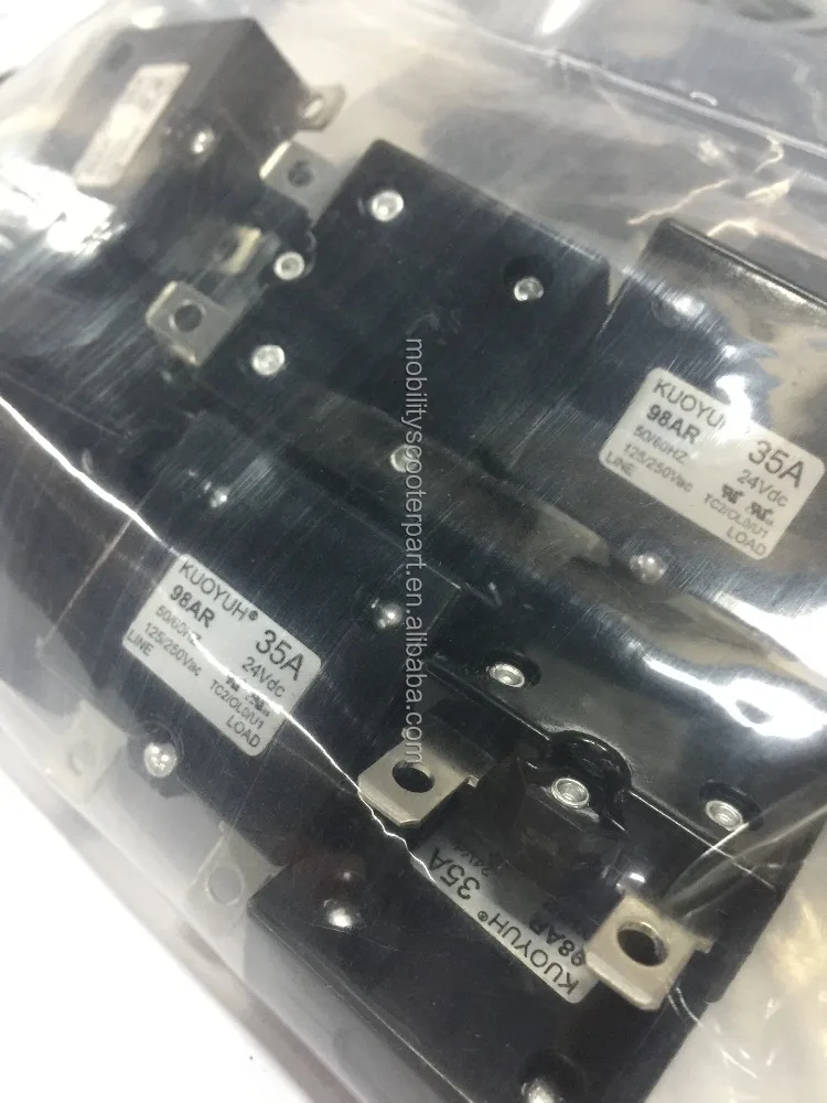 Circuit Breaker 35A Reset switch over loading protector for mobility scooter electric handicapped scooters